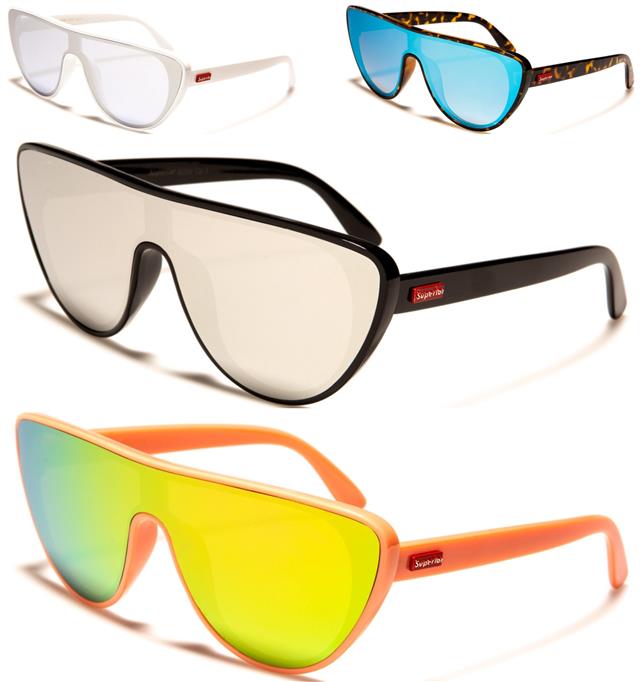 Flat lens shop sunglasses trend