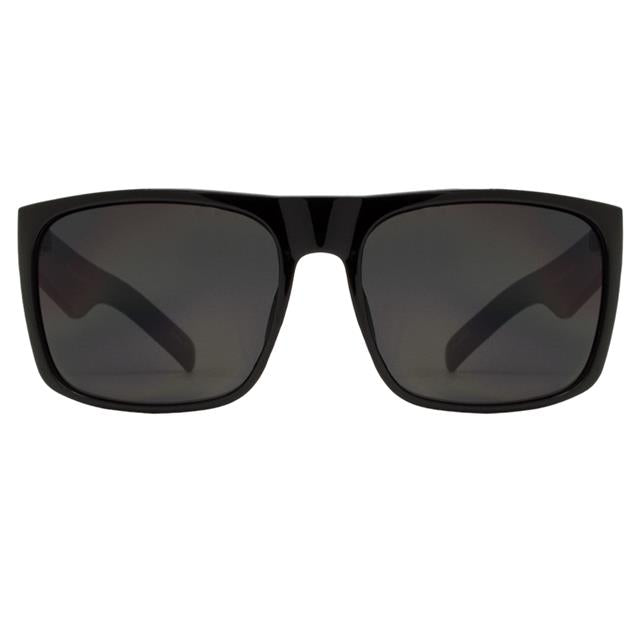 Mens Oversized black Classic sunglasses Large flat top frame with super dark lens UV400