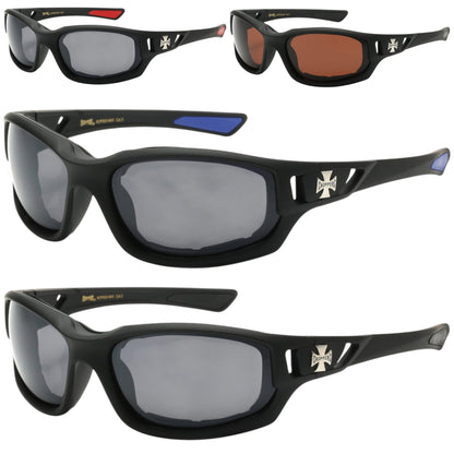 Choppers Motorcycle Padded Sunglasses Rider Goggles Choppers 8CP935-MIX-Choppers-motor-cycle-goggles {{ color }}