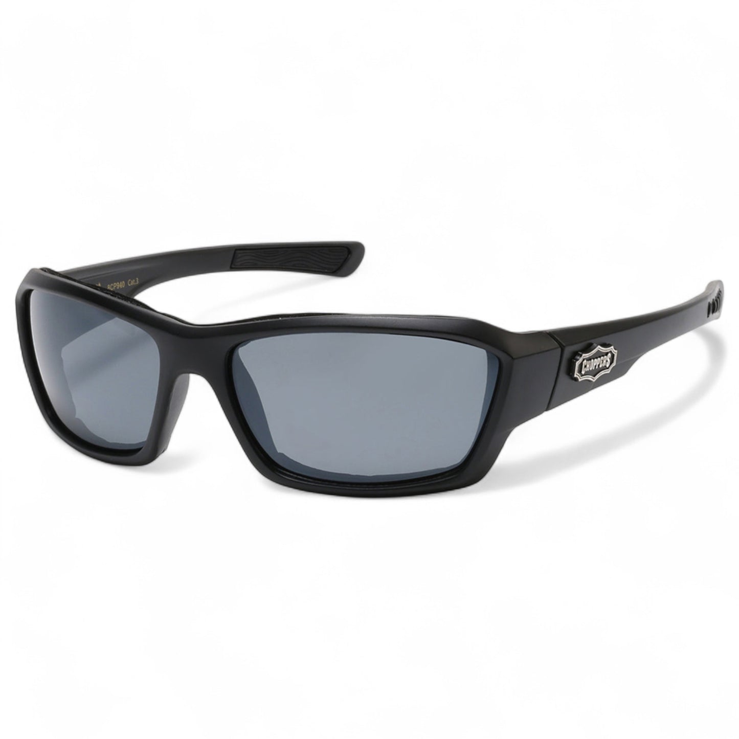 Choppers Motorcycle Padded Goggles Sunglasses Choppers 8CP940_Chopper-motor-cycle-goggles-with-foam-padding_5 Black Smoke Lens {{ color }}