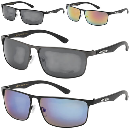 X-loop Sport Wrap around Mirrored Sunglasses X-Loop 8XL1469_X-LOOP-SPORTS-WRAP-AROUND-SUNGLASSES_0 {{ color }}