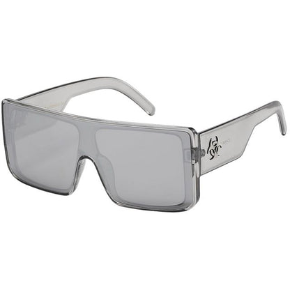 Biohazard Oversized Shield sunglasses large mirror lens Grey tint Silver Mirror lens Biohazard 8bz66300-oversized-large-shield-sunglasses-with-one-piece-lens-_7_4b749e94-6c62-46e6-9974-cc2653a4738e