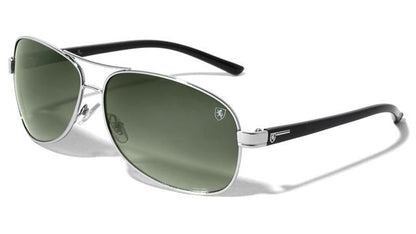 Vintage for Men's Ladies Women's Pilot Sunglasses Silver/Black/Smoke Green Gradient Lens Khan 8kn-2015-khan-metal-frame-tear-shape-aviators-sunglasses-05_6a4b3e02-c46d-460e-8349-3f1838cce9d1