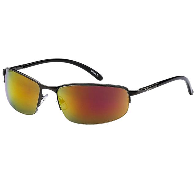 Men's Wrap around sports Semi-Rimless Xloop Mirrored Sunglasses Dark Grey Black Orange Mirror X-Loop 8xl1246-xloop-sports-sunglasses-semi-rimless-_3_530142c6-180a-49dc-b55f-fc3d2175a6e1