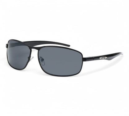 Men's Wrap around sports Metal Xloop Mirrored Sunglasses