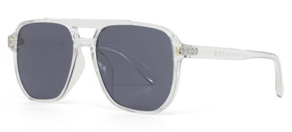 Mens Designer Flat top Pilot Sunglasses Luxury Small Retro Shades with Brow bar Clear/Smoke Lens Unbranded 9041g_01cef57d-8e0b-44a7-8122-57a451ada4d3
