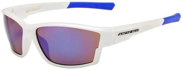 Arctic Blue Anti-Glare Blue Mirrored Sports Sunglasses Arctic Blue AB-51-1