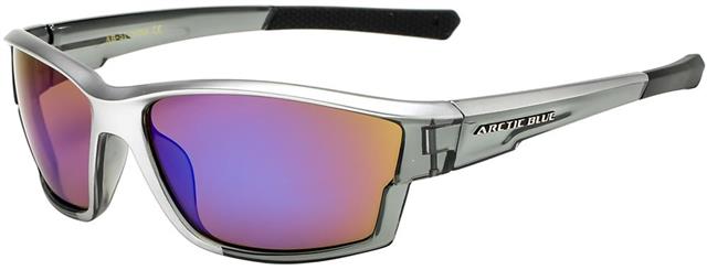 Arctic Blue Anti-Glare Blue Mirrored Sports Sunglasses Arctic Blue AB-51-6