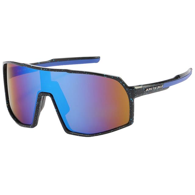 Arctic Blue Anti-Glare Blue Mirrored Sports Sunglasses oversize UV400 Arctic Blue AB-82--_9