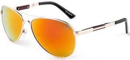 Designer IG Pilot Mirror Unisex Metal Sunglasses Gold Brown Red & Orange Mirror Lens IG Eyewear IG9416M-RVc_cc873f16-da46-4f20-a1a6-a8079d324291
