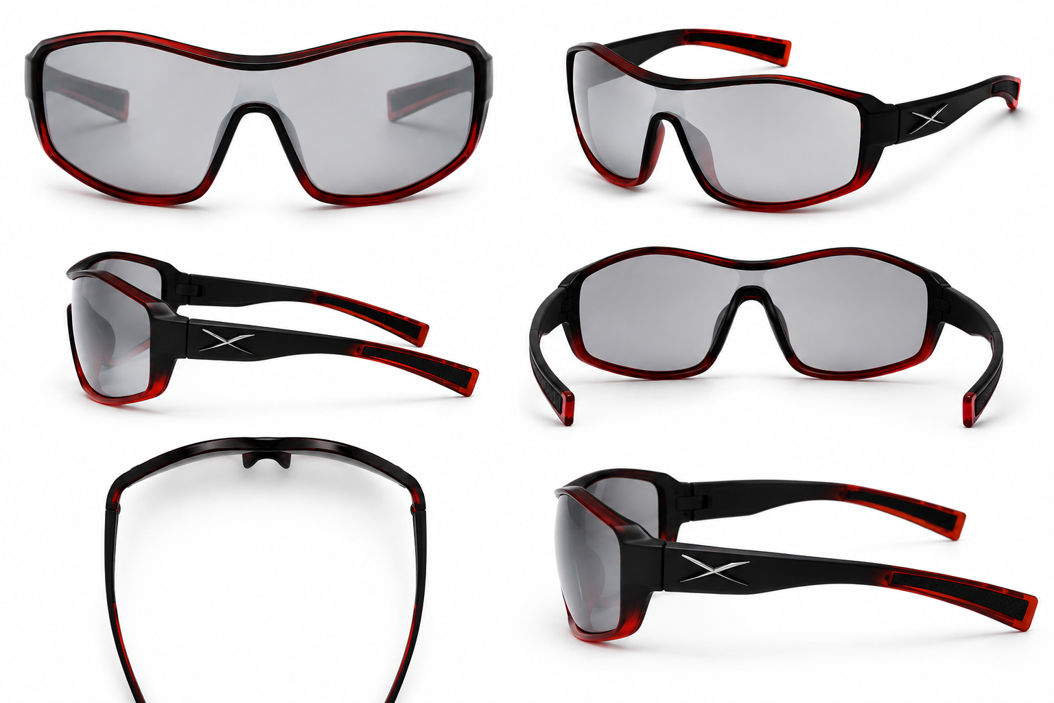 XLoop Sports Wrap Sunglasses – UV400 Shield Lens X-Loop IMG-0721 {{ color }}