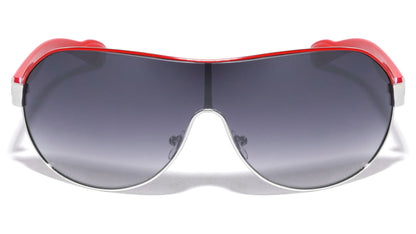 Unisex Khan retro Oversized Wrap Around Sunglasses Khan KN-1243-_NEW_-khan-metal-frame-plastic-temple-rounded-shield-sunglasses-01