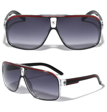 Men's Retro Pilot Sunglasses Khan Vintage Sports Designer Shades with UV400 Khan KN-5135-khan-plastic-crystal-frame-aviators-sunglasses-08