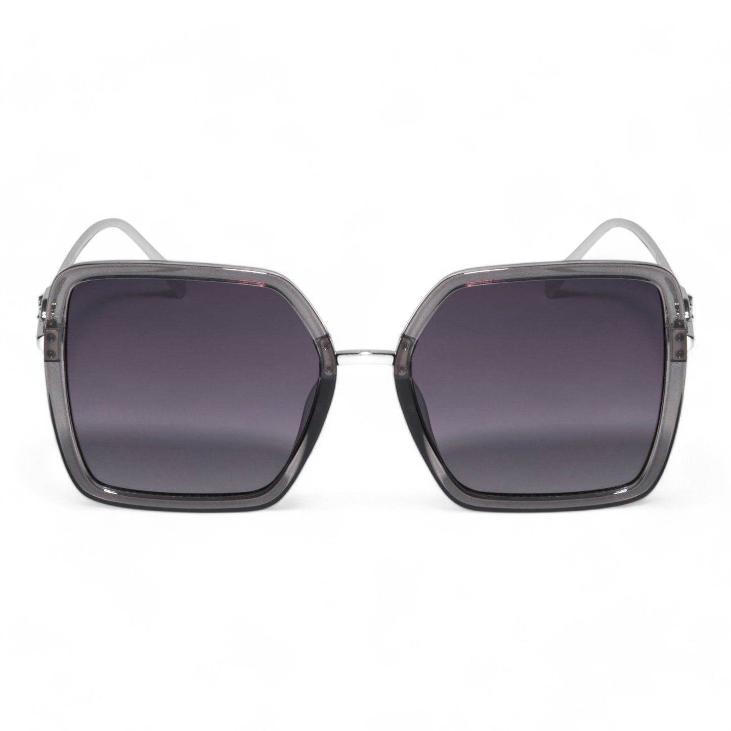 Oversize Square Shield Butterfly Sunglasses