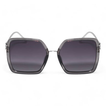 Oversize Square Shield Butterfly Sunglasses