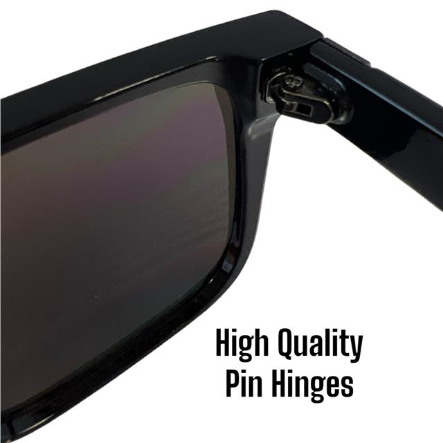 Locs Black Oversized Shield Sunglasses with One piece mirror lens Locs Hardcore Shades Locs-mirrored-wayfarer-flat-top-shield-sunglasses-_13