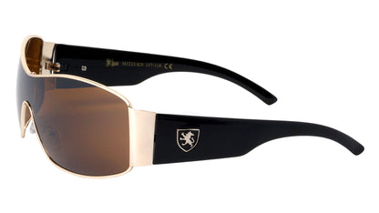 Mens Khan Oversized Wrap Sunglasses With Large One Piece Shield Lens UV400 Khan M3225-KN-AMZ-06_1800x1013_2d0d36ee-0de7-431c-815e-31d78957c808 Gold Brown Brown Lens