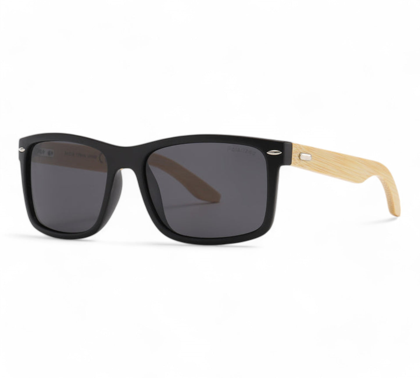 Small Polarized Classic Wooden Bamboo Sunglasses UV400