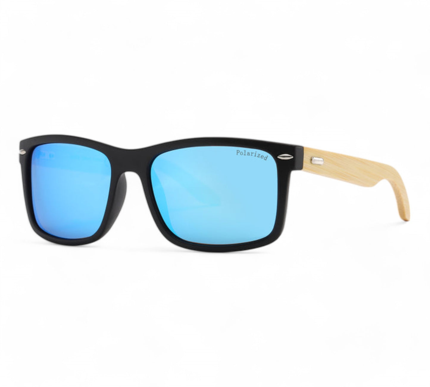 Small Polarized Classic Wooden Bamboo Sunglasses UV400