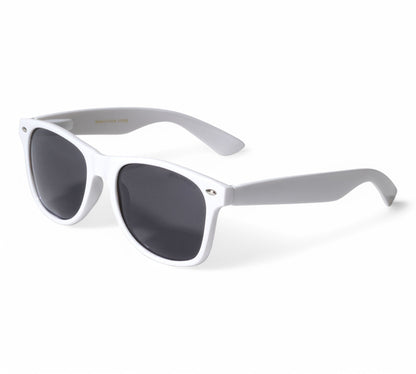 Polarised White Classic Mirror Sunglasses for Men and Women