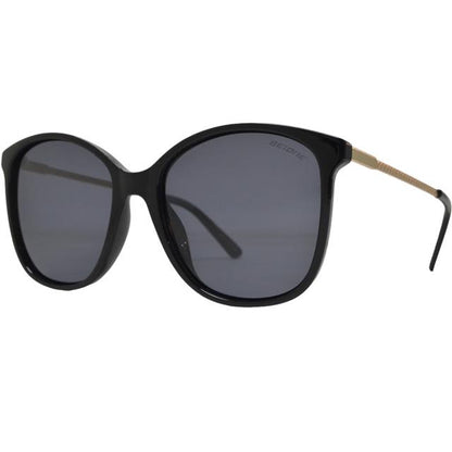 Womens Polarized Small Round Cat Eye Sunglasses Polarised Shades for Ladies Black/Gold/Smoke Lens BeOne b1pl-3959-2-_2_ae37fefb-0fa1-48e6-aa87-ba67f655ddaf