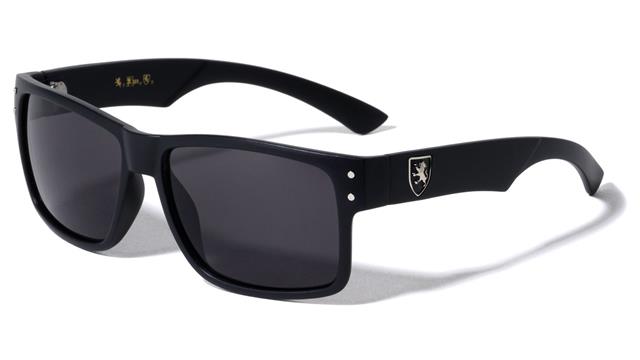 Mens High Quality Flat Top Classic Retro Sunglasses with Super Dark Lens Matt Black Silver Logo Black Lens Khan kn-5344-sd-khan-plastic-super-dark-classic-square-sunglasses-04_1200x_58f5395e-d362-478a-8e13-8b908755e543