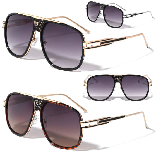 Men's Ibiza Clubbing Pilot Sunglasses Khan kn-m21035-KhanMetalaviatorsunglassesformen