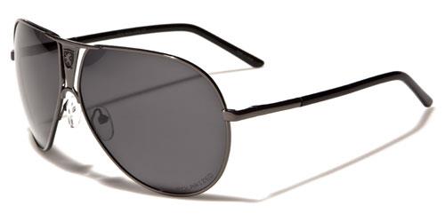 Khan Polarized Oversized Shield Pilot Sunglasses for Men