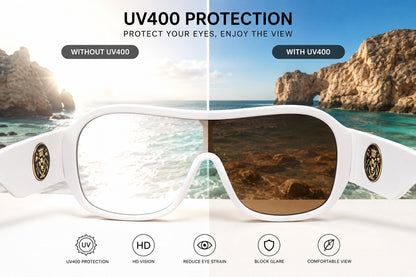 Kleo Oversized One-Piece Lens Pilot Style Sunglasses – UV400 Protection | Unisex