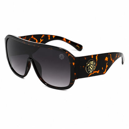 Kleo Oversized One-Piece Lens Pilot Style Sunglasses – UV400 Protection | Unisex