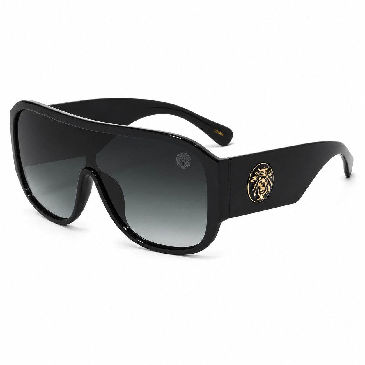 Kleo Oversized One-Piece Lens Pilot Style Sunglasses – UV400 Protection | Unisex