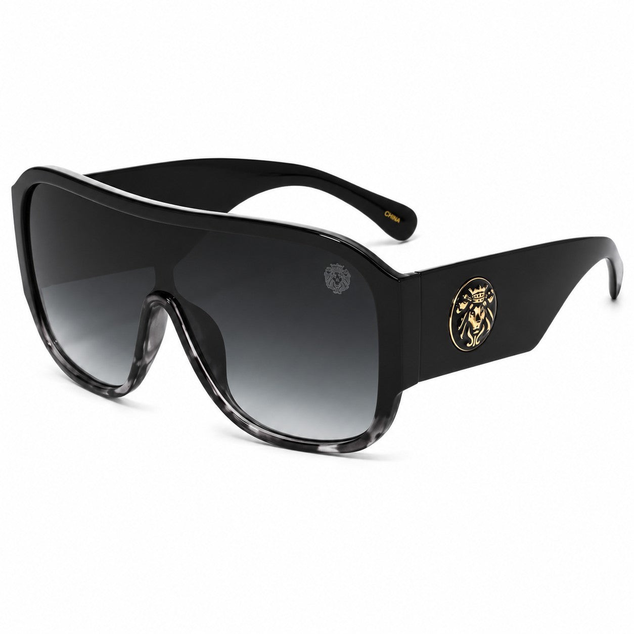 Kleo Oversized One-Piece Lens Pilot Style Sunglasses – UV400 Protection | Unisex