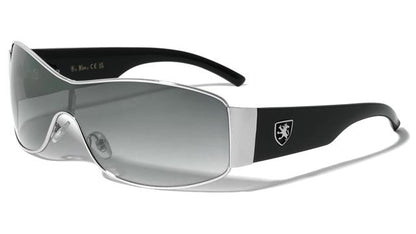 Mens Khan Oversized Wrap Sunglasses With Large One Piece Shield Lens UV400 Khan m3225-kn-khan-metal-one-piece-shield-sunglasses-04_375429bf-b172-4dc2-b29c-956696a293cf Silver Black Light Gradient Smoke Lens