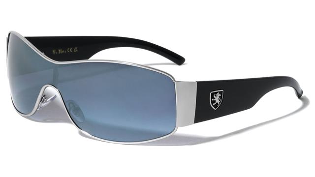 Mens Khan Oversized Wrap Sunglasses With Large One Piece Shield Lens UV400 Silver Black Blue Gradient Lens Khan m3225-kn-khan-metal-one-piece-shield-sunglasses-05_6a119c59-a9e7-49fc-9f99-7342c6633ca0