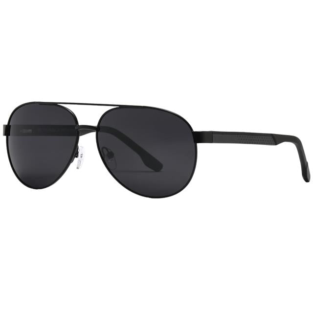 Men's Women's Polarized Pilot Sunglasses Unbranded pl-5317-unisex-aviator-polarized-sunglasses-_4_fa6d12b6-09d9-4302-9be1-e12d788c4c41 Black Black Smoke Lens