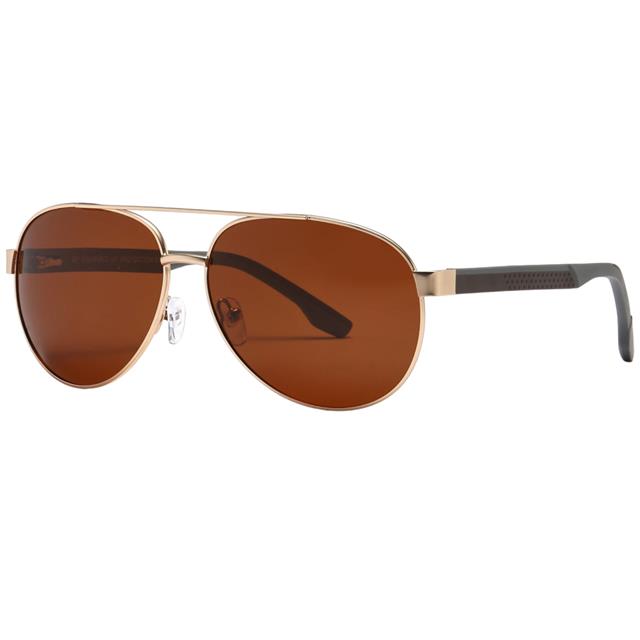 Men's Women's Polarized Pilot Sunglasses Gold Brown & Grey Brown Lens Unbranded pl-5317-unisex-aviator-polarized-sunglasses-_7_31ea2855-b1e9-4501-9bde-602917cdc102