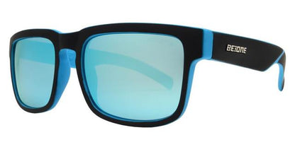 Childrens Designer Polarized Sunglasses Classic Square Retro kids Boys Girls Blue Black Blue Mirror Lens BeOne pl-j3005-2_cb336331-d179-4c96-b434-037b13a0474d