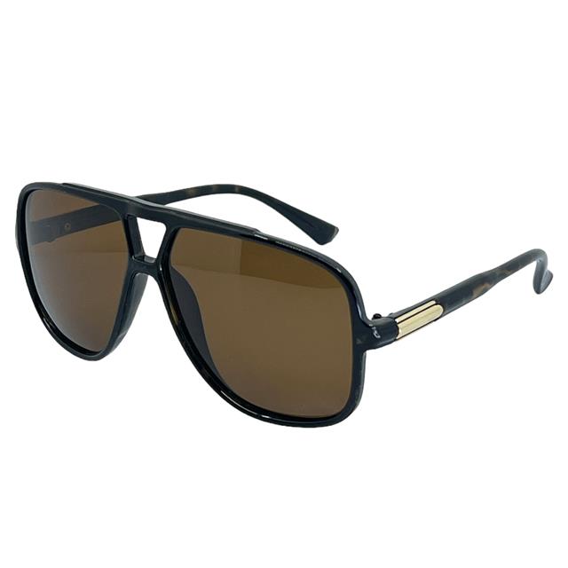 Retro Pilot Sunglasses Men's Women's Polarized Lens Brown Gold Brown Lens Unbranded pz-712039-polarized-aviator-sunglasses-2-_5_3a455049-1cd4-40b4-a836-a70e116a2331