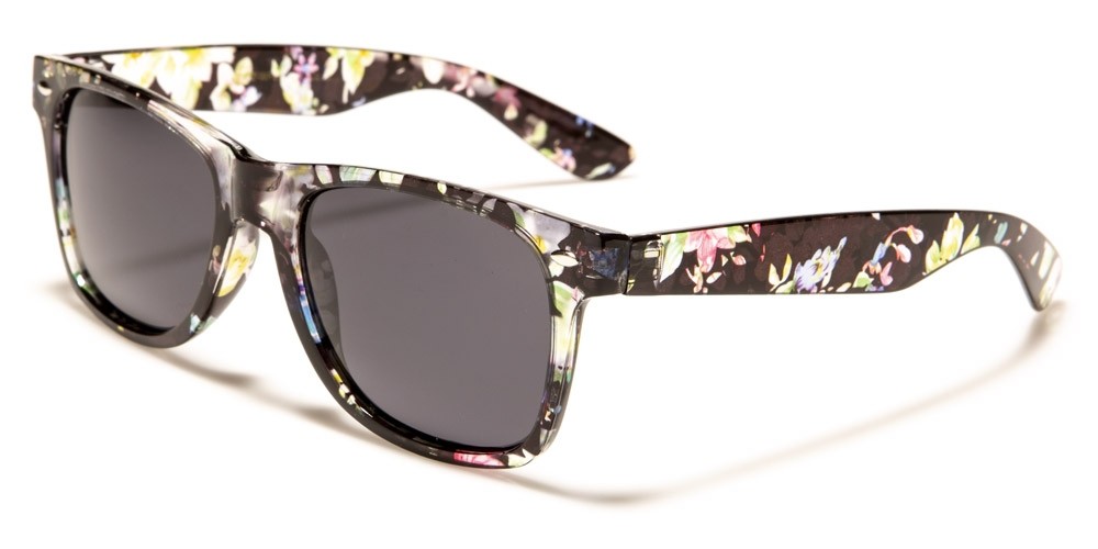 Womens Designer Classic Polarized Flower Sunglasses Retro Vintage UV400 Ladies Floral Shades Unbranded pz-wf01-flwb