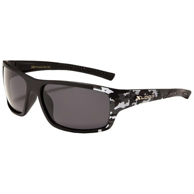 Camouflage Xloop Polarized Sports Sunglasses White & Grey Camo Smoke Lens x-loop pz-x2573-camo-xloop-polarized-sports-fishing-sunglasses-camo-print-_4_453fb102-e0bb-4de4-a3c6-9bb67c0cb98c