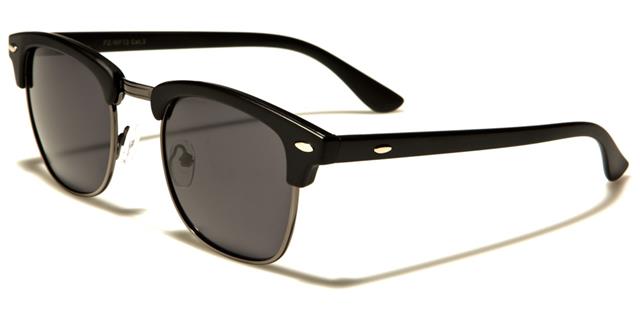 Half Rim Polarized Sunglasses Anti-Glare Glasses Matt Black Gunmetal Smoke Lens Unbranded wf13-pzb_ba623b0f-d376-4a21-9877-453c29bd235b
