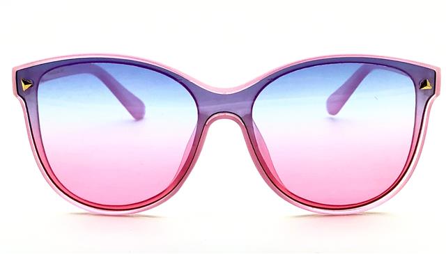 Round Colourful Flat Cat Eye Sunglases for Women Unbranded 1-P30184