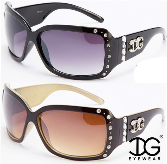 Designer Rhinestone Sunglasses Wrap around Large Womens IG® Eyewear Shades IG Eyewear 10_6e2e4d00-71a8-41ac-bed7-785df5737741