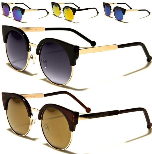 Designer Cat Eye half Rim Sunglasses for women Eyedentification 13015_7dc2888b-df1a-43fc-8a1e-0e54629bb39c