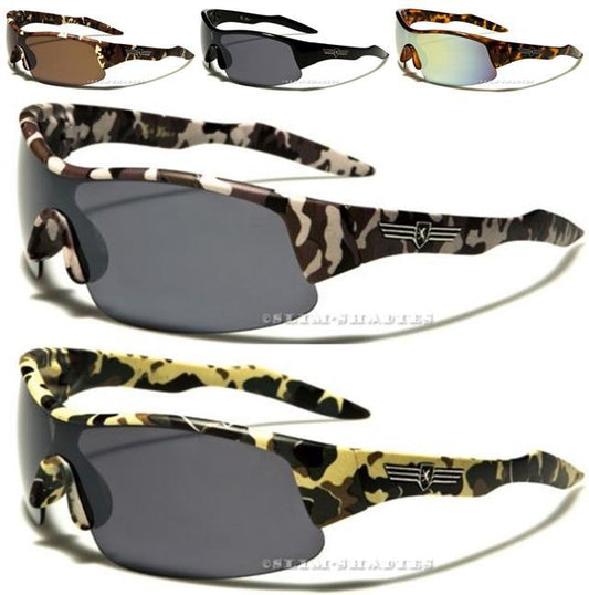 Mens Big Camo Sports Wrap Around Sunglasses Khan 16331_121578e1-0498-471d-8285-9fa48e78a230