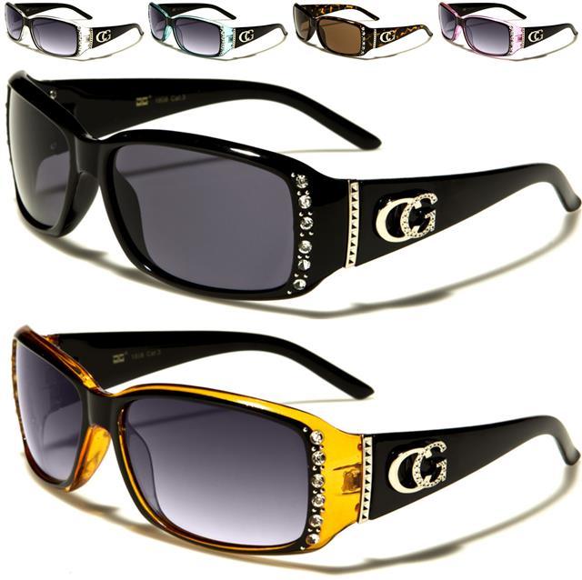 Women's CG Black Rhinestone Wrap Around Sunglasses CG 1808_ee11dae1-8c9d-44ec-93f5-c2ac98320243