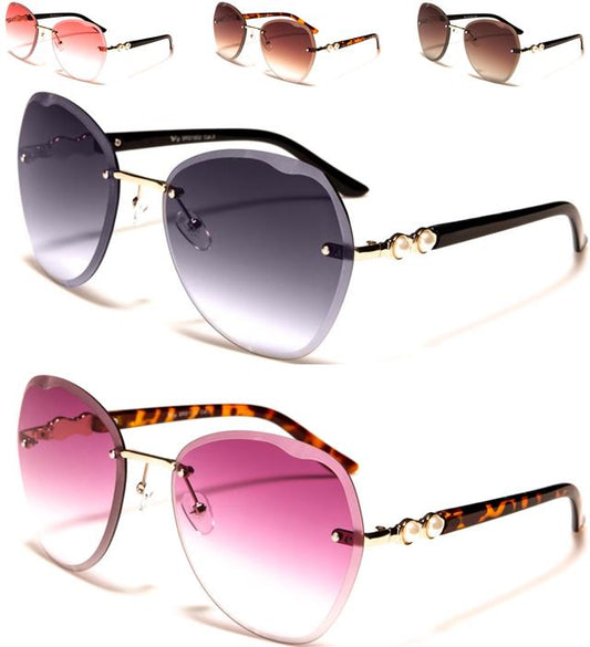 VG Rimless Butterfly Shield Sunglasses for women VG 1952