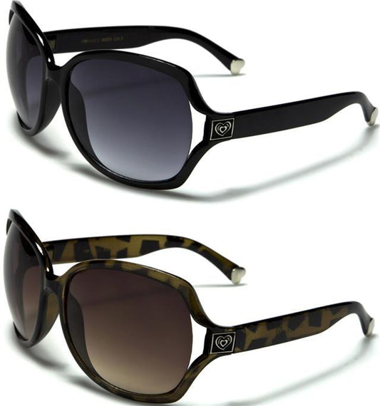 Women's Big Hybrid Butterfly Sunglasses Romance 22001