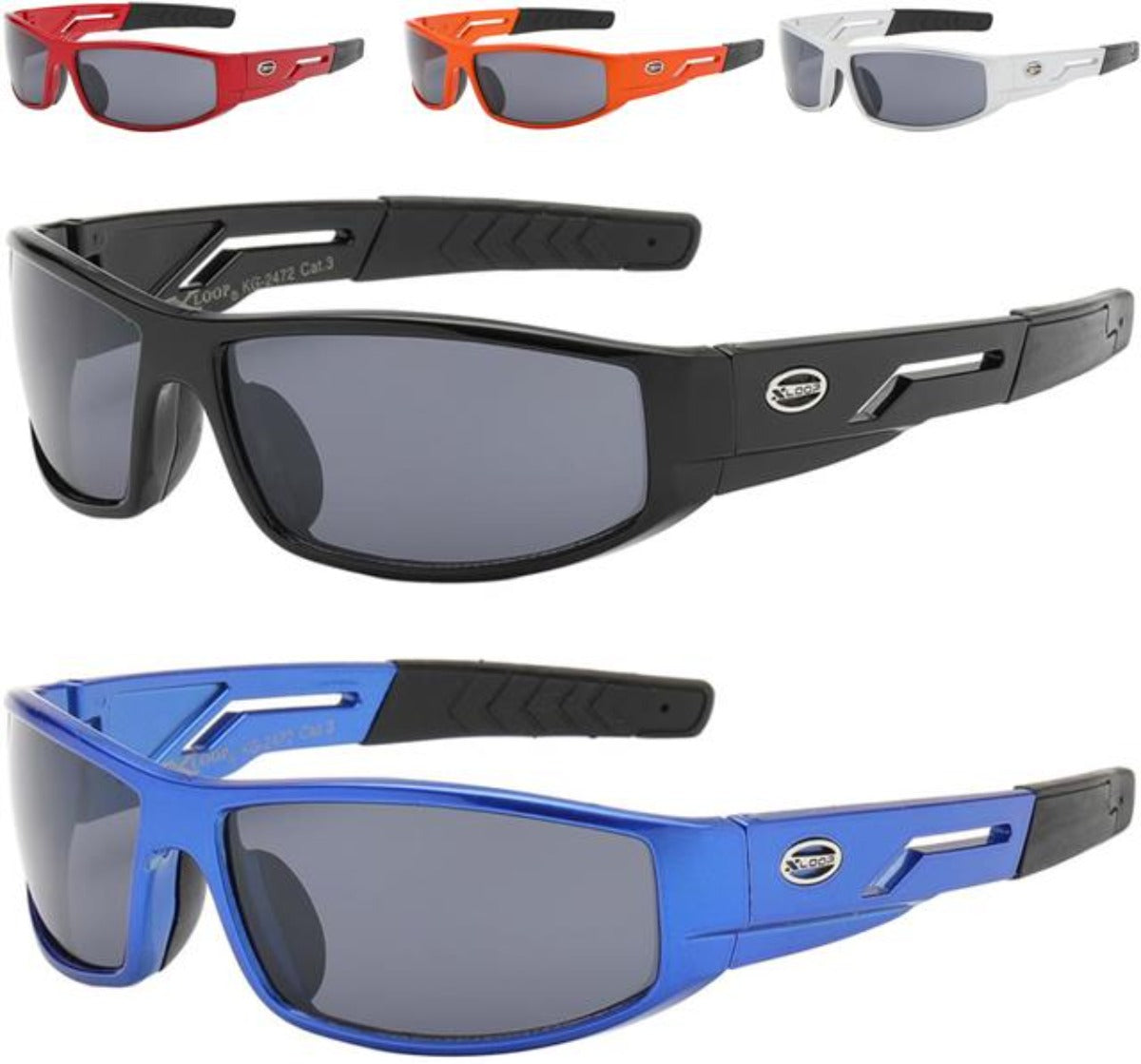 Xloop Children's Wrap Around Sports Sunglasses X-Loop 2472-kg