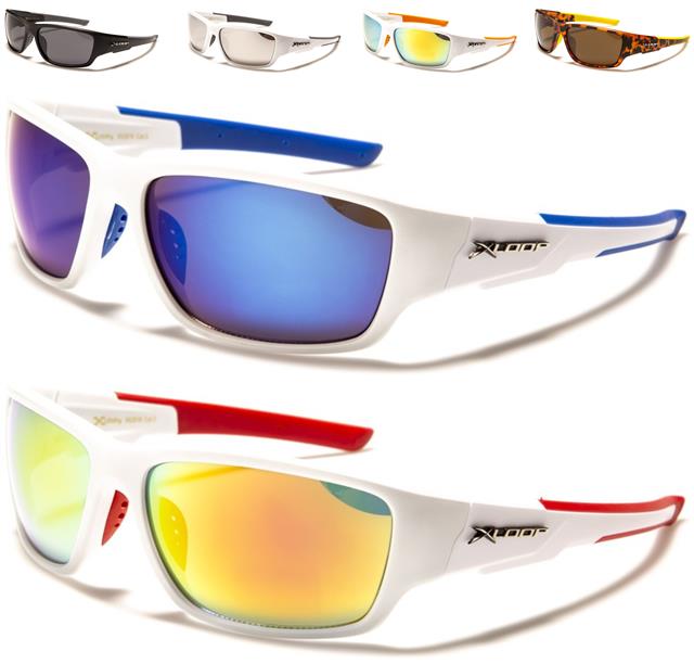 White XLoop Xloop Wrap Around Sport Sunglasses x-loop 2616